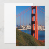 Golden Gate Bridge Bedankkaart (Voorkant / Achterkant)