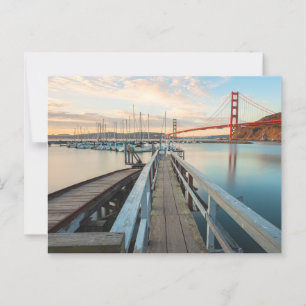 Golden Gate Bridge bij Fort Baker, Sausalito Briefkaart