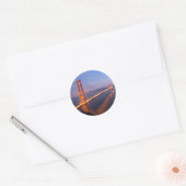 Golden Gate Bridge bij Sunset stickers (Envelop)