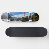 Golden Gate Bridge bij zonsondergang Skateboard (Horizontaal)