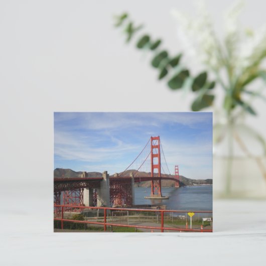 Golden Gate Bridge Briefkaart (Staand voorkant)