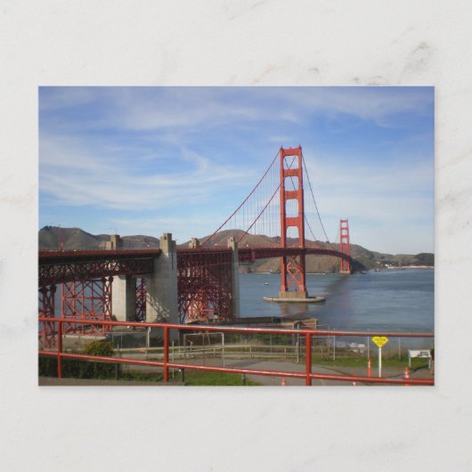 Golden Gate Bridge Briefkaart (Voorkant)