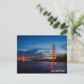 Golden Gate Bridge Briefkaart (Staand voorkant)
