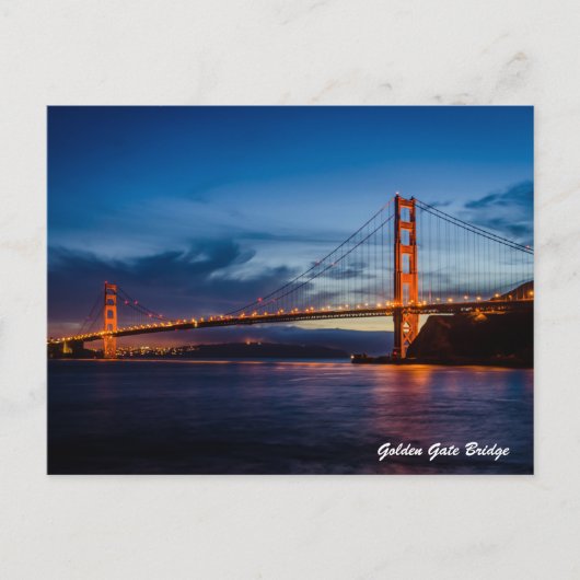 Golden Gate Bridge Briefkaart (Voorkant)