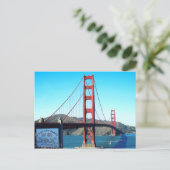 Golden Gate Bridge Briefkaart (Staand voorkant)