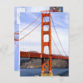 Golden Gate Bridge Briefkaart (Voorkant / Achterkant)