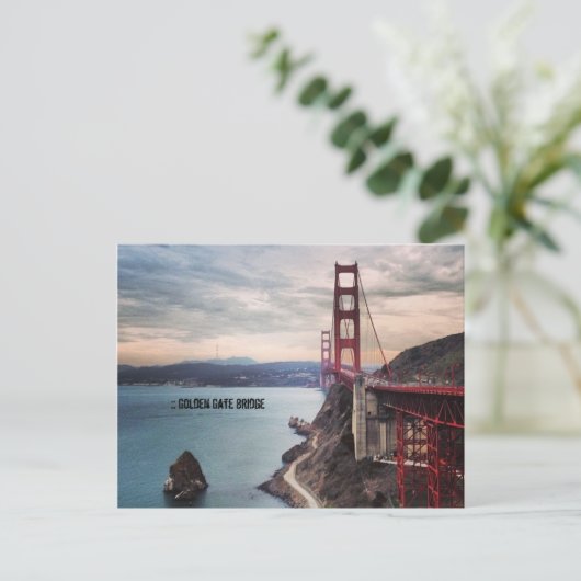 Golden Gate Bridge Briefkaart (Staand voorkant)