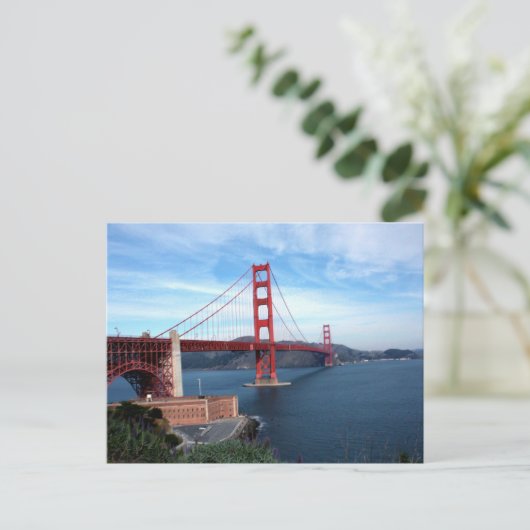 Golden Gate Bridge Briefkaart (Staand voorkant)