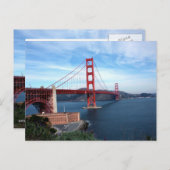 Golden Gate Bridge Briefkaart (Voorkant / Achterkant)