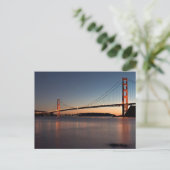 Golden Gate Bridge Briefkaart (Staand voorkant)