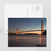 Golden Gate Bridge Briefkaart (Voorkant / Achterkant)