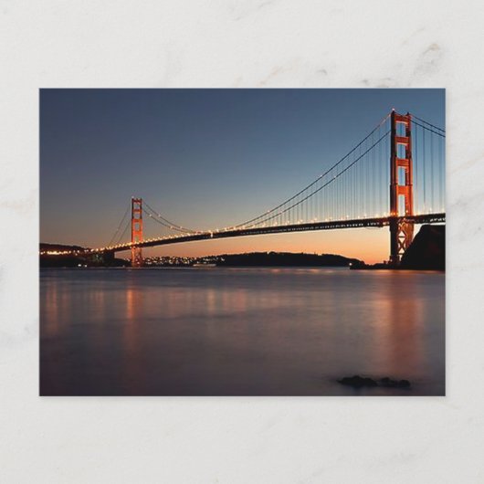 Golden Gate Bridge Briefkaart (Voorkant)