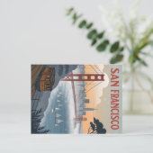 Golden Gate Bridge Briefkaart (Staand voorkant)