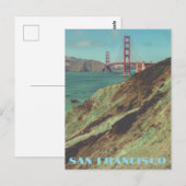 Golden Gate Bridge Briefkaart (Voorkant / Achterkant)