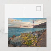 Golden Gate Bridge Briefkaart (Voorkant / Achterkant)