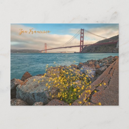 Golden Gate Bridge Briefkaart (Voorkant)