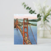  Golden Gate Bridge Briefkaart (Staand voorkant)