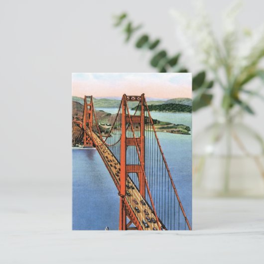  Golden Gate Bridge Briefkaart (Staand voorkant)