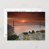 Golden gate bridge briefkaart (Voorkant / Achterkant)