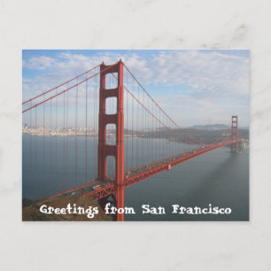 Golden gate bridge briefkaart