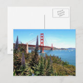 Golden Gate Bridge Briefkaart (Voorkant / Achterkant)