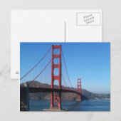Golden Gate Bridge Briefkaart (Voorkant / Achterkant)