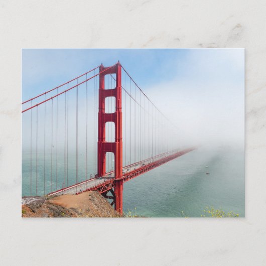 Golden Gate Bridge Briefkaart (Voorkant)
