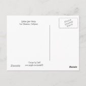 Golden Gate Bridge Briefkaart (Achterkant)