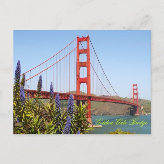 Golden Gate Bridge Briefkaart (Voorkant)