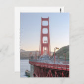 Golden Gate Bridge Briefkaart (Voorkant / Achterkant)