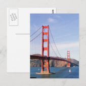 Golden Gate Bridge-briefkaart Briefkaart (Voorkant / Achterkant)