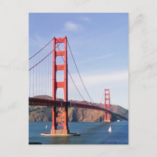 Golden Gate Bridge-briefkaart Briefkaart (Voorkant)