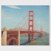Golden gate bridge cadeaupapier (Vlak)