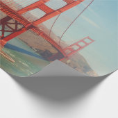 Golden gate bridge cadeaupapier (Hoek)