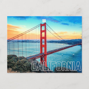 Golden Gate Bridge California Briefkaart