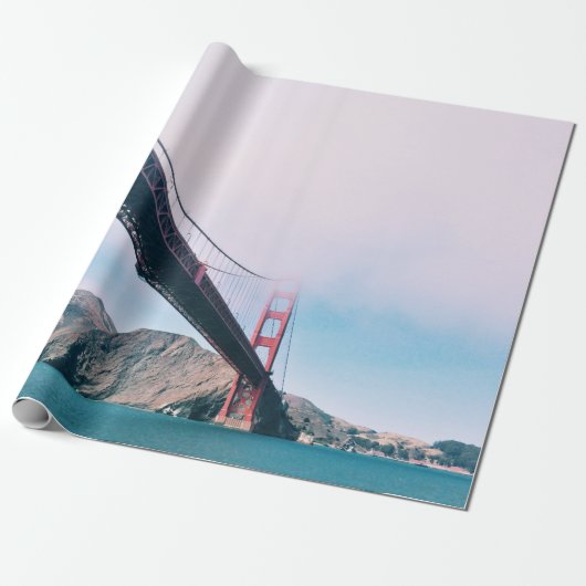 GOLDEN GATE BRIDGE CALIFORNIA CADEAUPAPIER (Uitgerold)