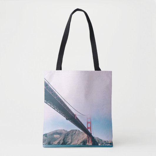 GOLDEN GATE BRIDGE CALIFORNIA TOTE BAG (Voorkant)