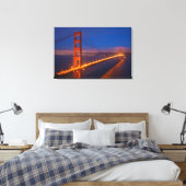 Golden Gate Bridge, Californië 2 Canvas Afdruk (Insitu (Slaapkamer))