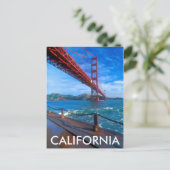 Golden Gate Bridge, Californië Briefkaart (Staand voorkant)
