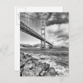 Golden Gate Bridge, Californië Briefkaart (Voorkant / Achterkant)
