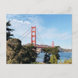 Golden Gate Bridge, Californië CA Briefkaart