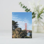 Golden Gate Bridge, Californië CA Briefkaart (Staand voorkant)