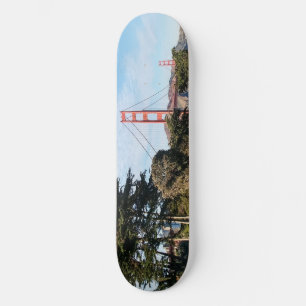 Golden Gate Bridge, Californië CA Skateboard