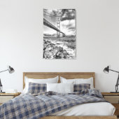 Golden Gate Bridge, Californië Canvas Afdruk (Insitu (Slaapkamer))