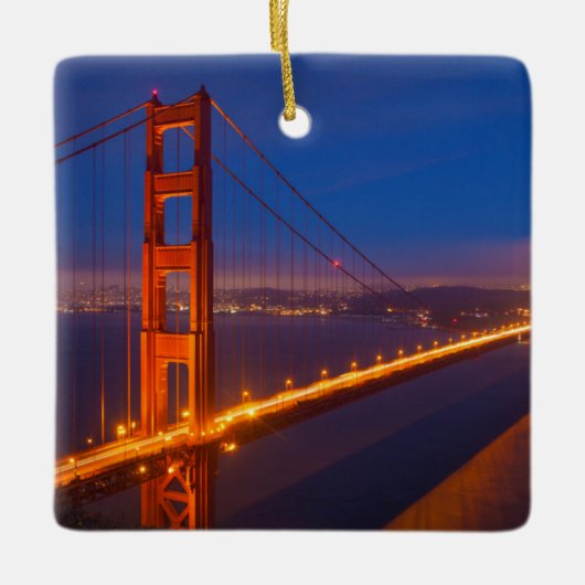 Golden Gate Bridge, Californië Keramisch Ornament (Voorkant)