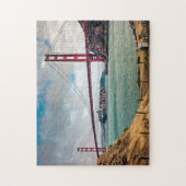 Golden Gate Bridge Californië. Legpuzzel (Verticaal)