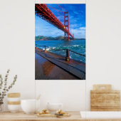 Golden Gate Bridge, Californië Poster (Keuken)