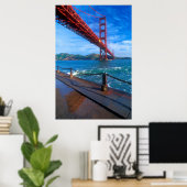 Golden Gate Bridge, Californië Poster (Thuiskantoor)