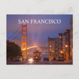 Golden Gate Bridge Californië - San Francisco Briefkaart