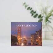Golden Gate Bridge Californië - San Francisco Briefkaart (Staand voorkant)